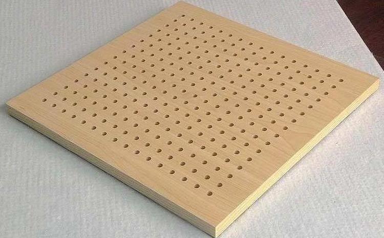 辦公室降噪用木質吸音板吊頂-1